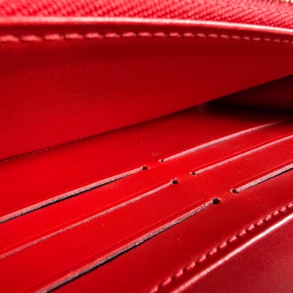 Louis Vuitton Monogram Vernis Red Patent Leather Wallet - Picture 4 of 6